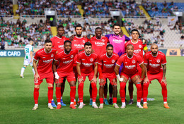 Araz-Nakhchivan played the second-leg match against Omonoia