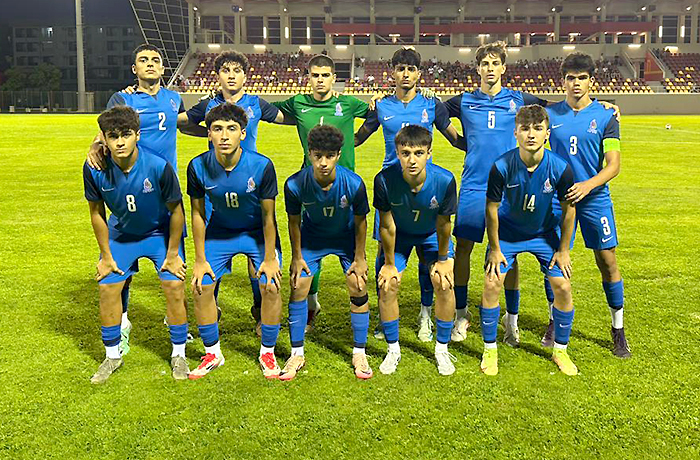 The Under-17 played against Montenegro
