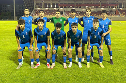 The Under-17 played against Montenegro