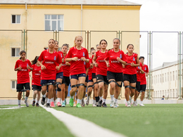 U-19 (Qadınlar) millimizin məşqi (fotoreportaj)