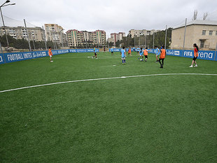 New pitch for schoolchildren is opened (photos)