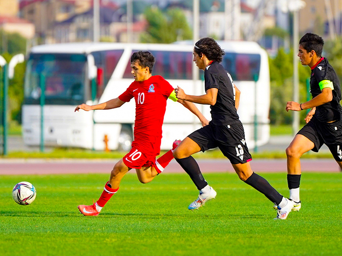 U-16 Gürcüstan yığması ilə ikinci oyununu keçirib}