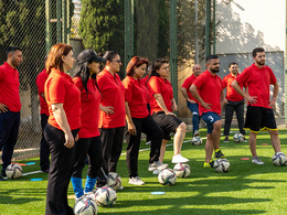 Trainings for coaches and teachers (photos)
