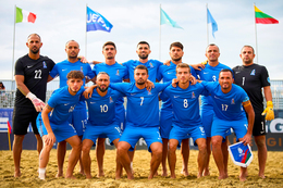 Azerbaijan Beach Soccer team took third place in the Euro League