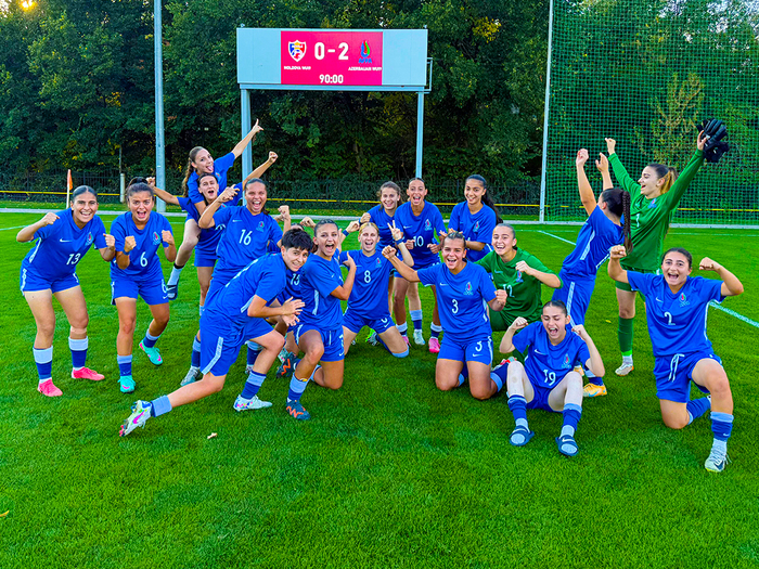 U-19 (Qadınlar) Moldova yığmasına qalib gəldi}
