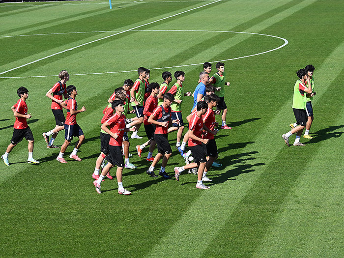 U-16-nın Tacikistanla oyunöncəsi son məşqi (fotoreportaj)