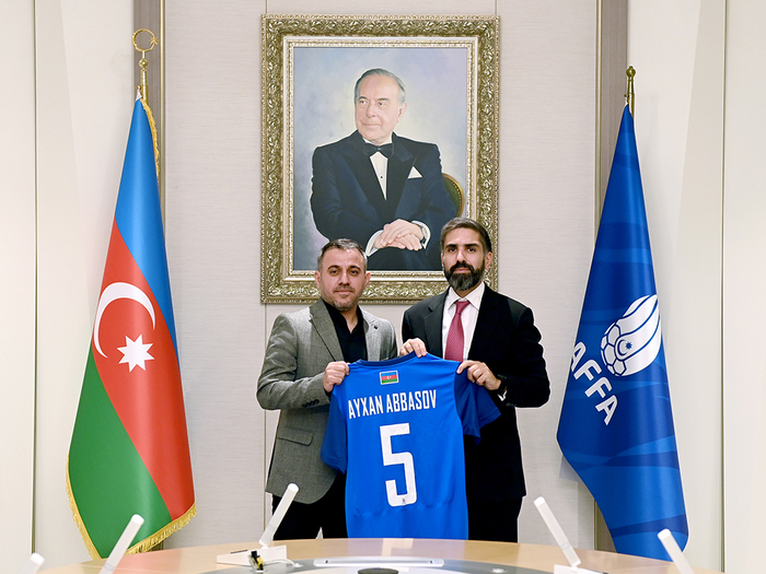AFFA prezidenti Ayxan Abbasovla görüşüb