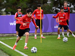 U-16-nın Qırğızıstanla oyunöncəsi son məşqi (fotoreportaj)