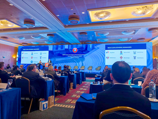 AFFA officials at UEFA Conference