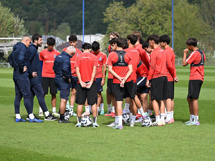 U-16-nın Rusiya ilə oyunöncəsi son məşqi (fotoreportaj)