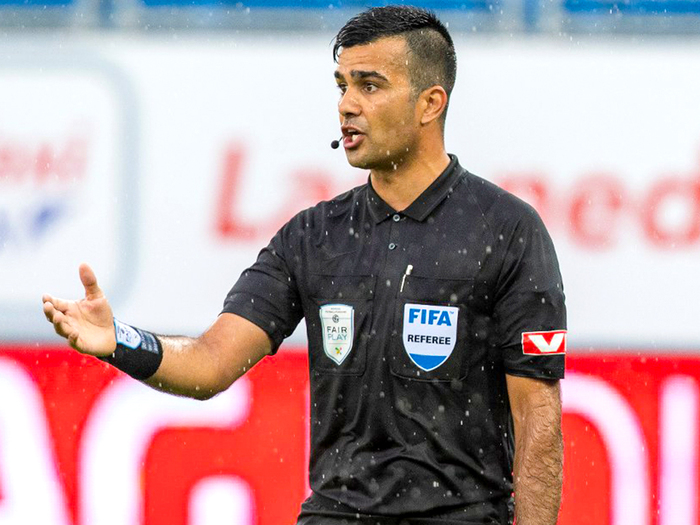 Referee appointments for the match France vs Azerbaijan