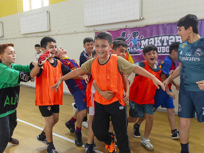 Schoolkids Cup is launched in Siyazan (photos)