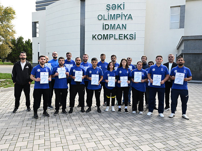 “D” kateqoriyalı məşqçi kurslarına yekun vurulub (fotolar)