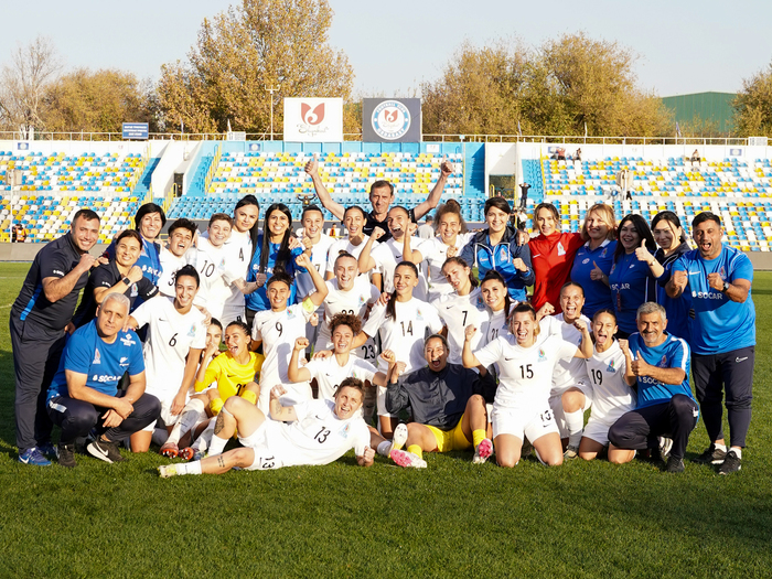 Millimiz (Qadınlar) Qazaxıstan yığmasına yenə qalib gəldi