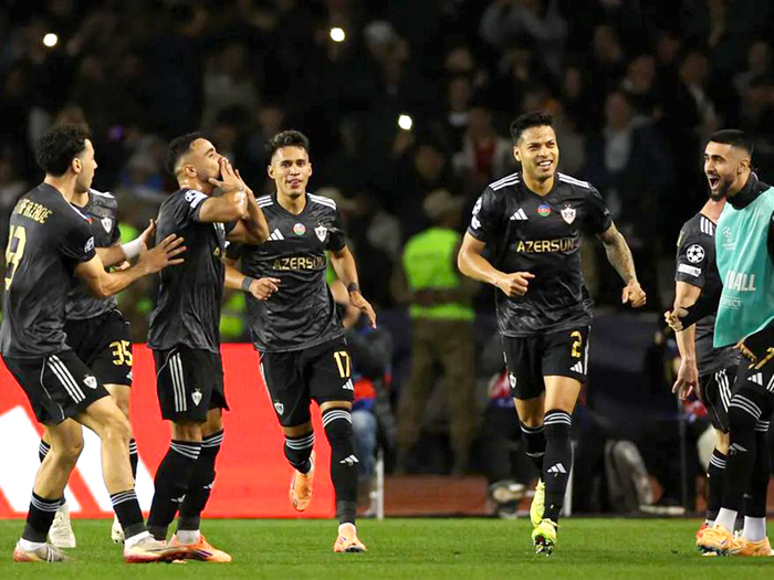 Qarabag played a draw match against Chelsea