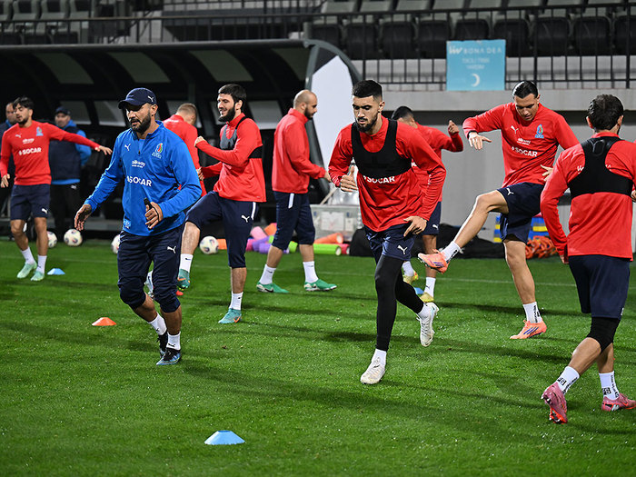 Millinin İslandiya ilə oyunöncəsi açıq məşqi (fotoreportaj)}