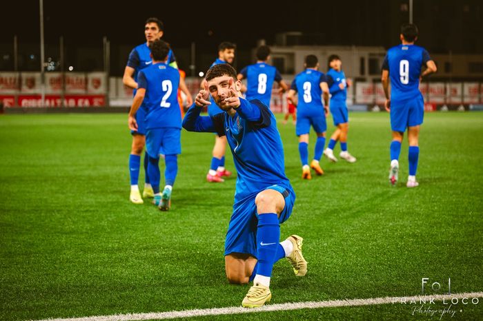 The Under-21 team defeated Gibraltar away (photos)