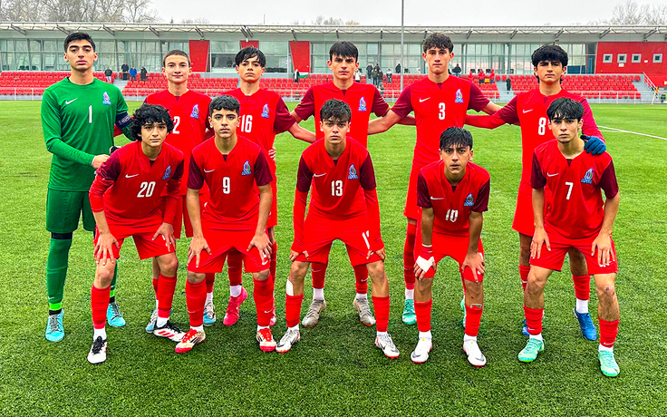 U-15 UEFA İnkişaf Turnirində ikinci oyununu keçirib}