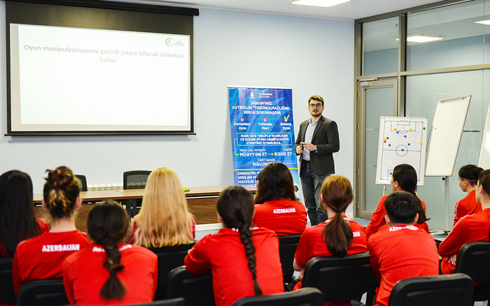 Match fixing session for the Women’s Under-19 team (photos)