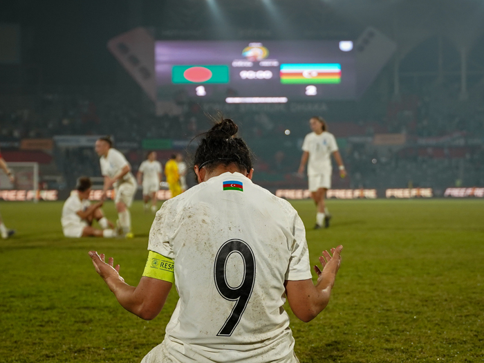 Banqladeş (Qadınlar) - Azərbaycan (Qadınlar) - 1:2 (fotoreportaj)}