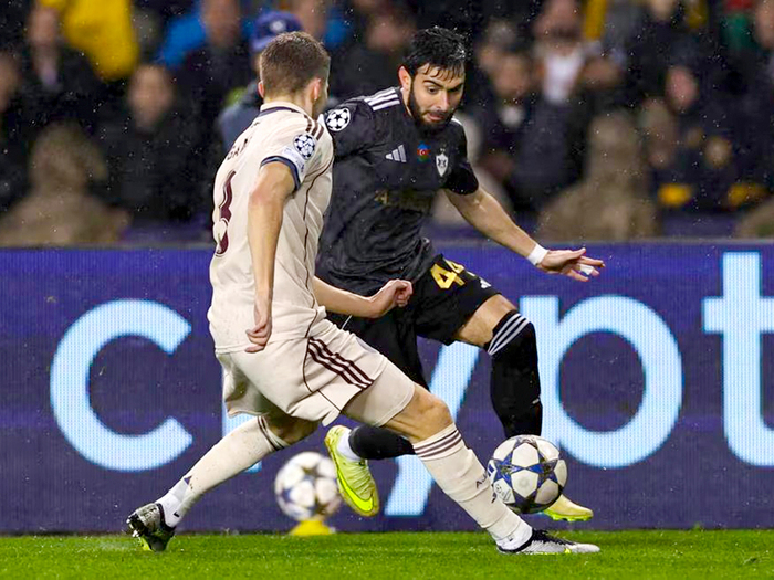 FC Qarabag played against Ajax