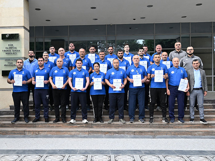 “D” kateqoriyalı məşqçi kurslarına yekun vurulub (fotolar)}