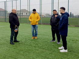 AFFA nümayəndələrinin "Kəpəz" və "Turan Tovuz" akademiyalarına səfəri (fotolar)