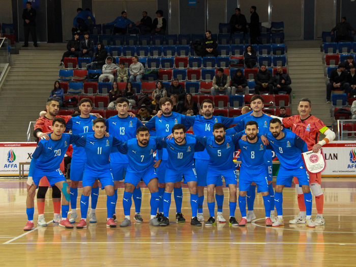 Futsal National Team played the first friendly match