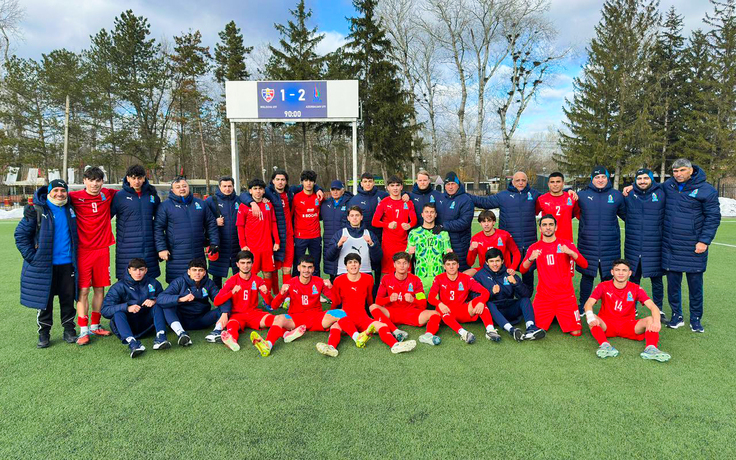 U-19 Moldova yığmasına qalib gəldi}