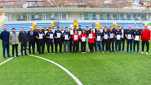 “D” kateqoriyalı məşqçi kurslarına yekun vurulub