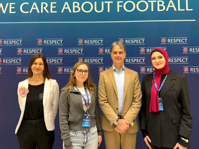 AFFA nümayəndələri UEFA-nın tədbirində}