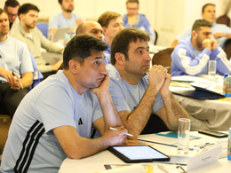 AFFA staff members attended the UEFA Workshop