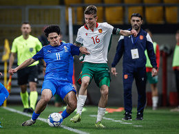 The Under-21 team played a draw away match against Bulgaria