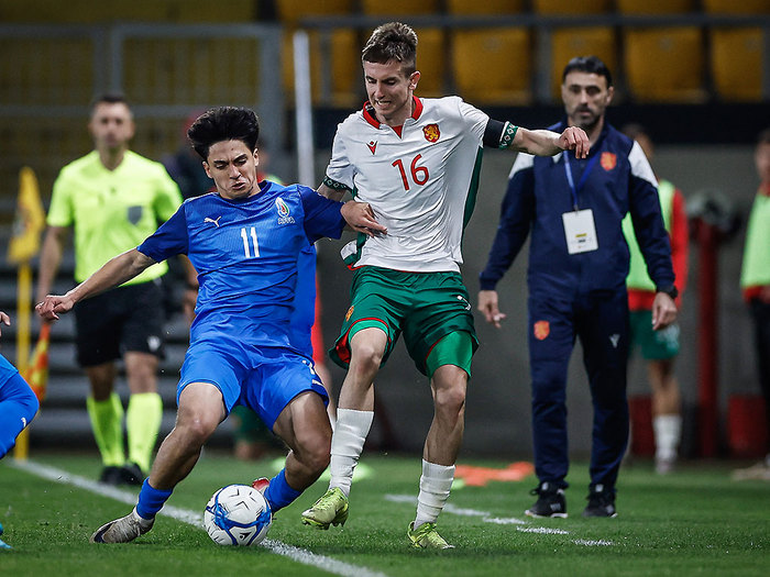 The Under-21 team played a draw away match against Bulgaria}