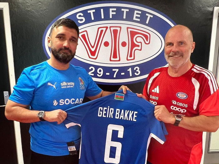 Elnur Chodarov participates in an internship program at a Norwegian club}