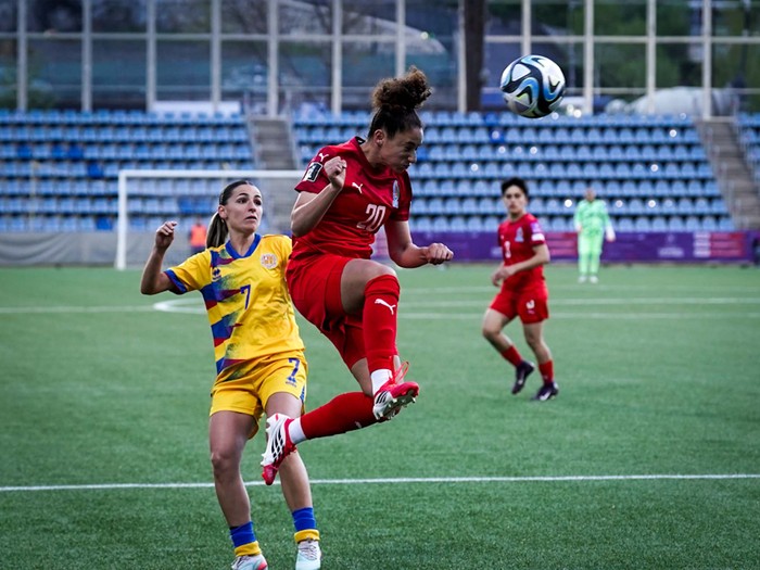 Andorra (Qadınlar) - Azərbaycan (Qadınlar) - 1:3 (fotoreportaj)}