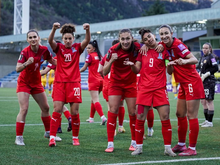 Azerbaijan defeated Andorra in the away match