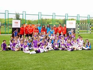 Football festival for girls in Fuzuli (photos)