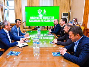 AFFA rəsmiləri Özbəkistanda səfərdə olublar (fotolar)