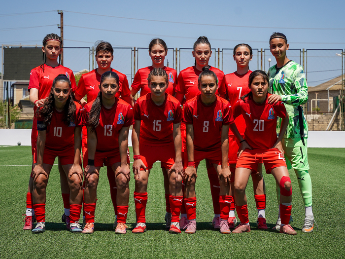 The Under-16 (Girls) team played the last match within the UEFA Development Tournament