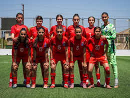 The Under-16 (Girls) team played the last match within the UEFA Development Tournament