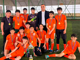 A mini-football tournament among schoolchildren was organized in Ganja