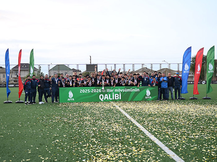 U-14 Liqasının qalibləri mükafatlandırıldı (fotolar)