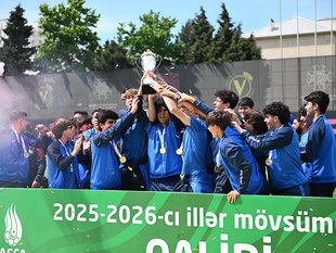 U-16 Liqasının qalibləri mükafatlandırıldı (fotolar)