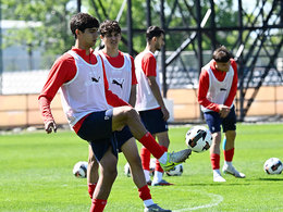 U-20 millinin məşqi (fotoreportaj)
