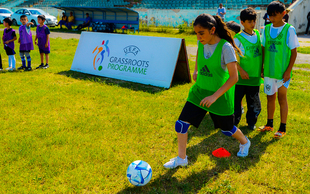 Qazaxda kütləvi futbol festivalı keçirilib (fotolar)