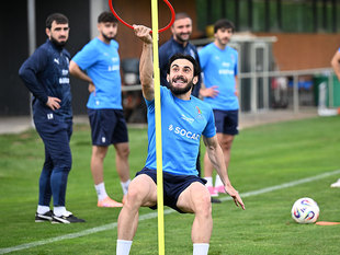 A millinin San Marino ilə oyunöncəsi açıq məşqi (fotoreportaj)