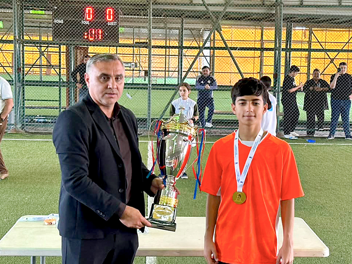 Minifutbol turnirinə yekun vurulub}
