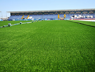 Renovation work continues at Bayil Stadium (photos)