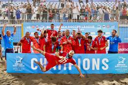 The Beach Soccer Team won the EURO Beach Soccer League B